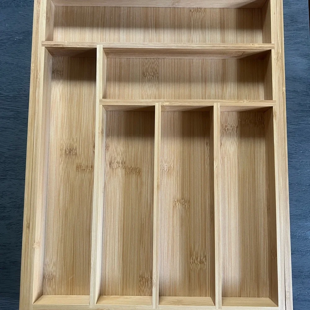BAMBOO Natural Brown Storage Organizer